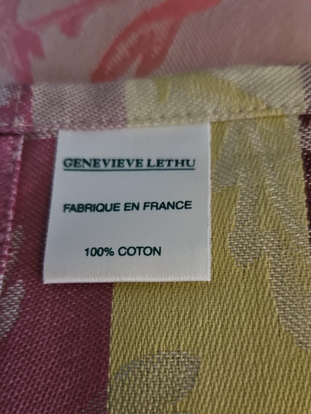 *NWT Genevieve Lethu Vintage Cotton Napkins - Picture 6 of 6